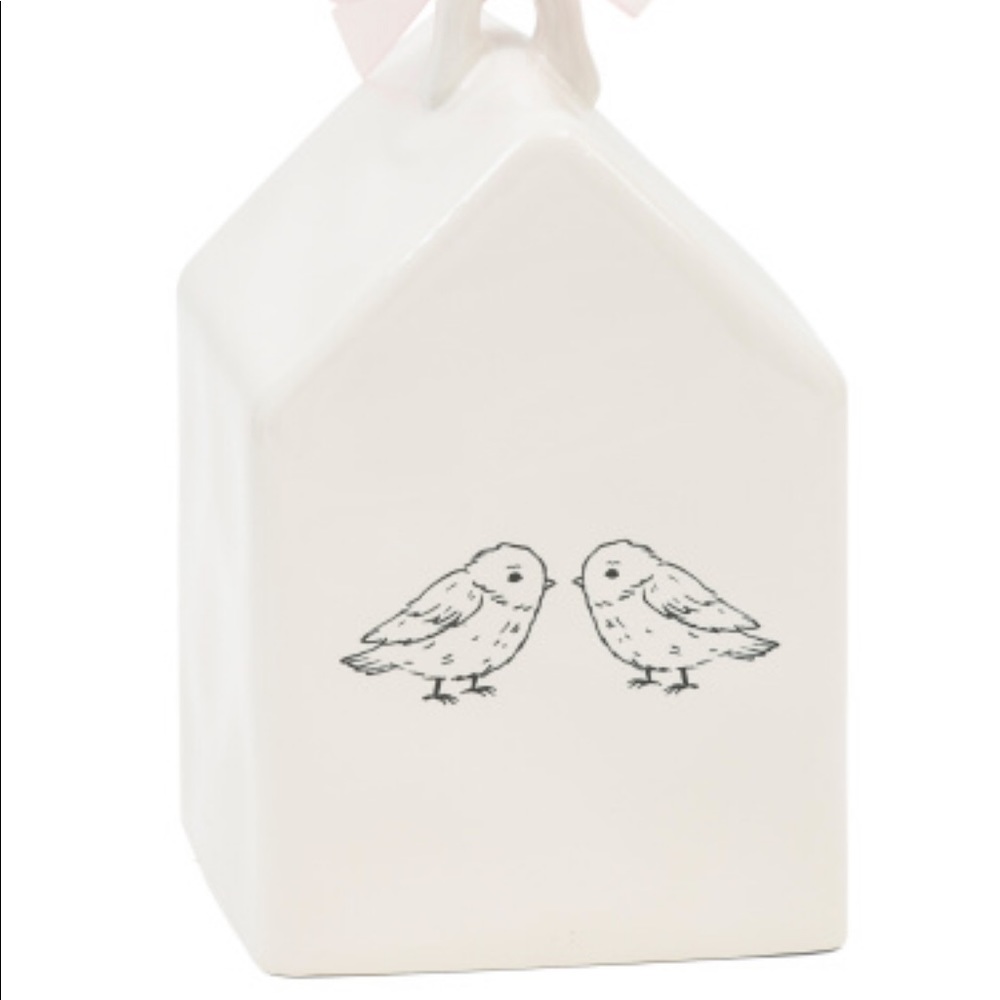 Rae Dunn MAMA BIRD birdhouse. - Picture 6 of 6